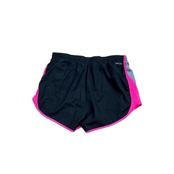 NIKE Dri-Fit Pink & Black Running Shorts Size Medium - Picture 2 of 4